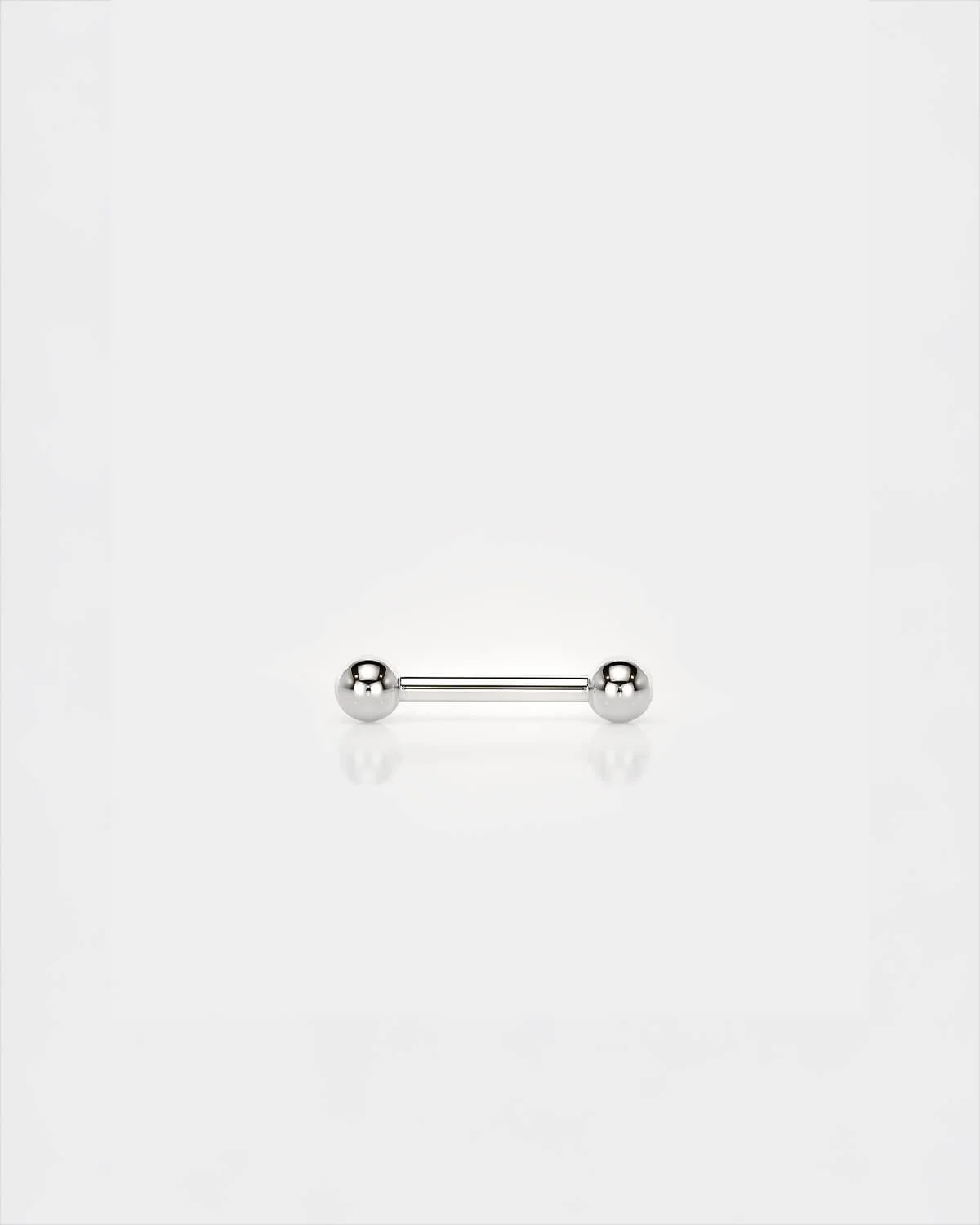 BARBELL | TITANIUM | POLISHED | 16 GAUGE