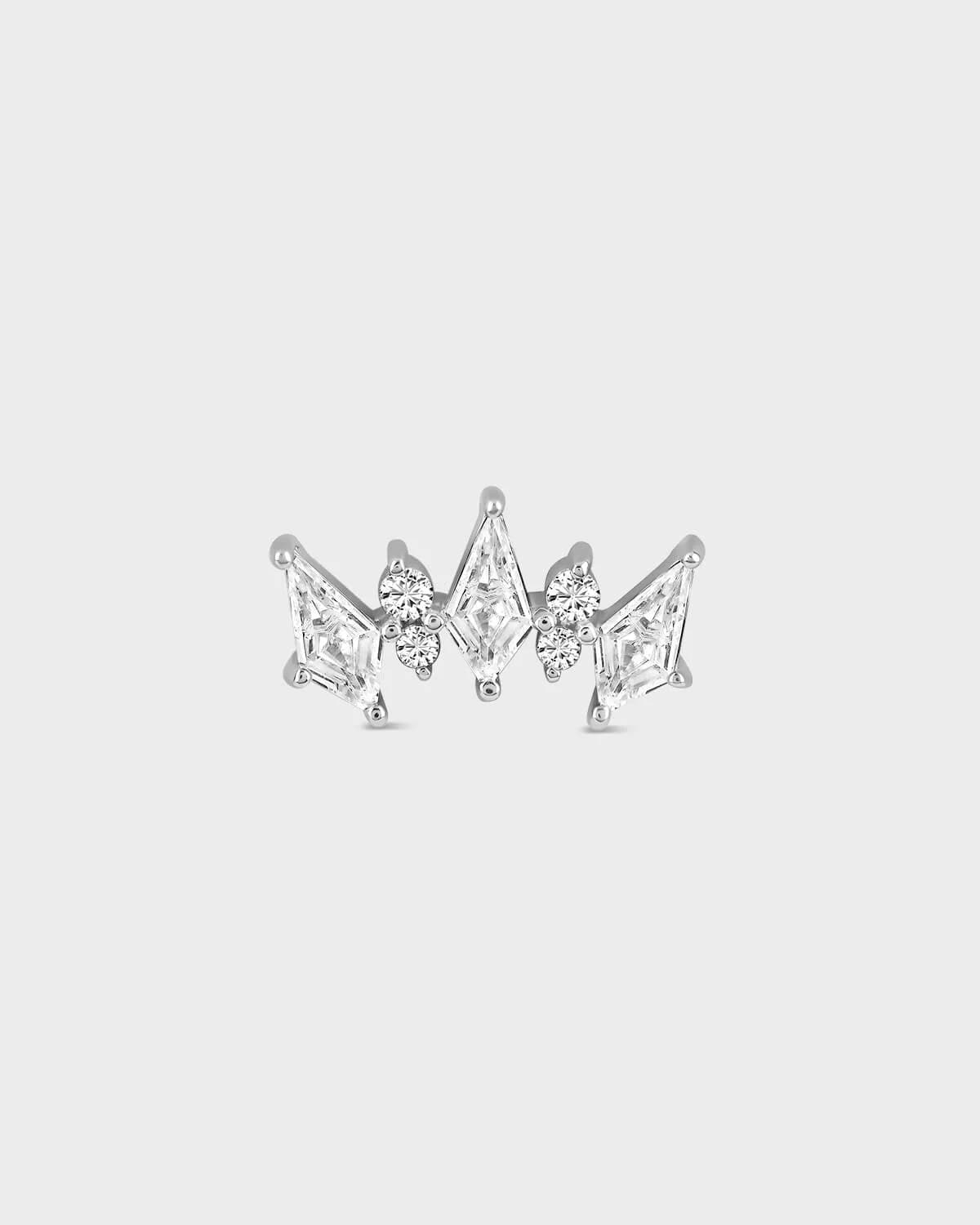 "ZARIA" | 14k WHITE GOLD
